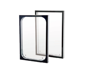 Cleanroom window frames